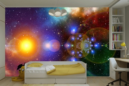 фотообои космос в детской