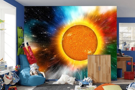 фотообои космос и солнце