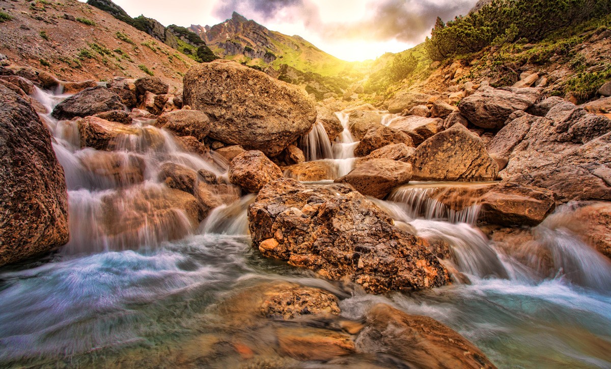 Фотообои Водопады