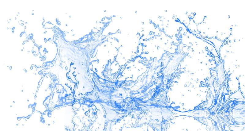 Фотообои Брызги воды на белом фоне Код:1181