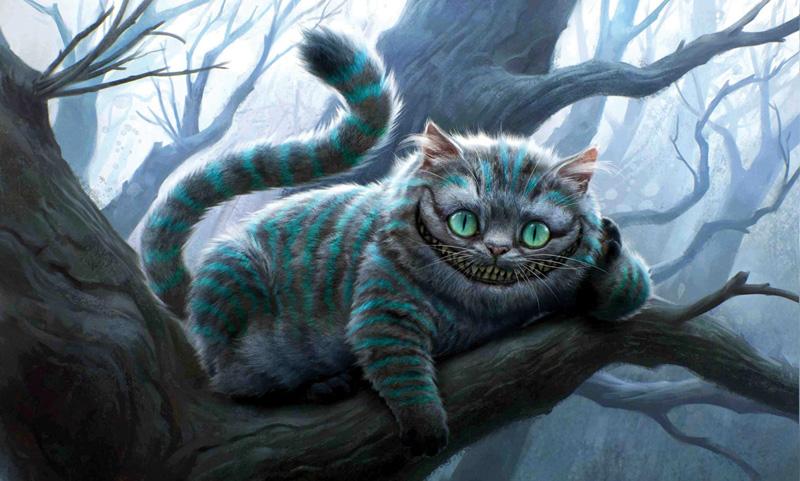 Фотообои Чеширский Кот Код:10752
