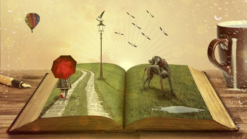 Фотообои Книга