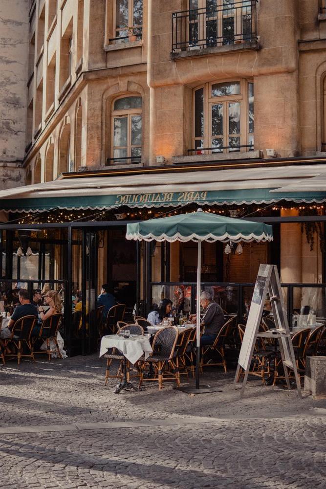 Фотообои Парижские кафе Код:1787